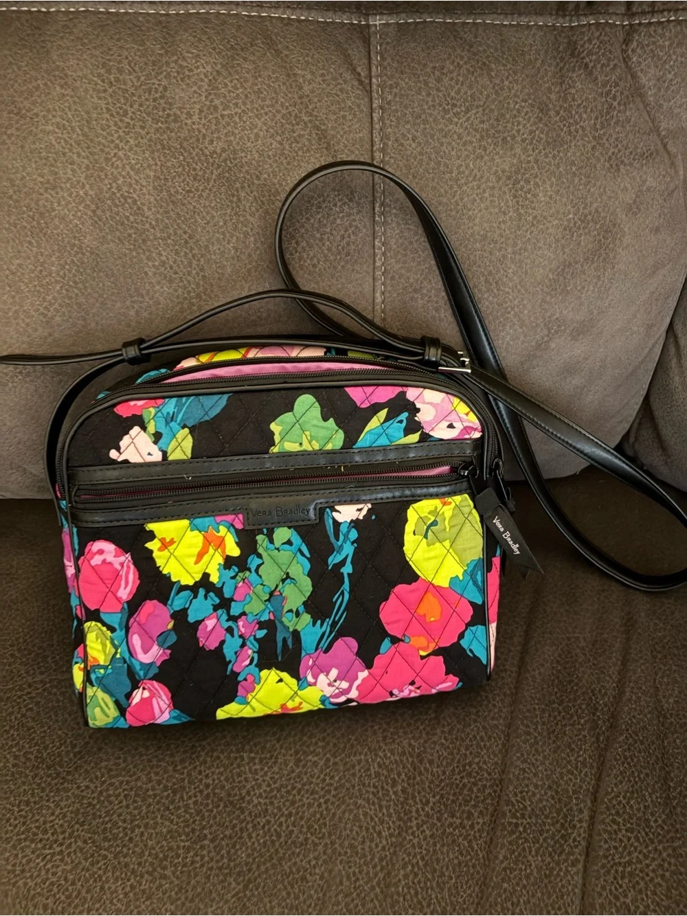 Vera Bradley Floral Crossbody